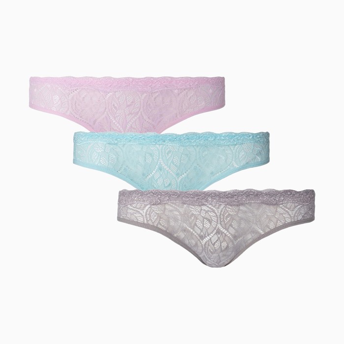 

Набор женских трусов слипы (3 шт), размер 42