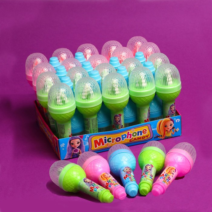 

Карамель "Микрофон" с кислой пудрой, 3,2 г