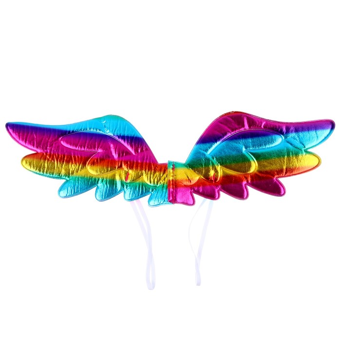Карнавальные крылья «Ангел», цвет радужный