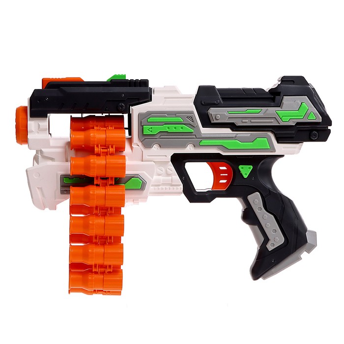 

Бластер FAST BLASTER, стреляет мягкими пулями