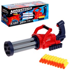 X-force Бластер "Monstergun", 6 пуль