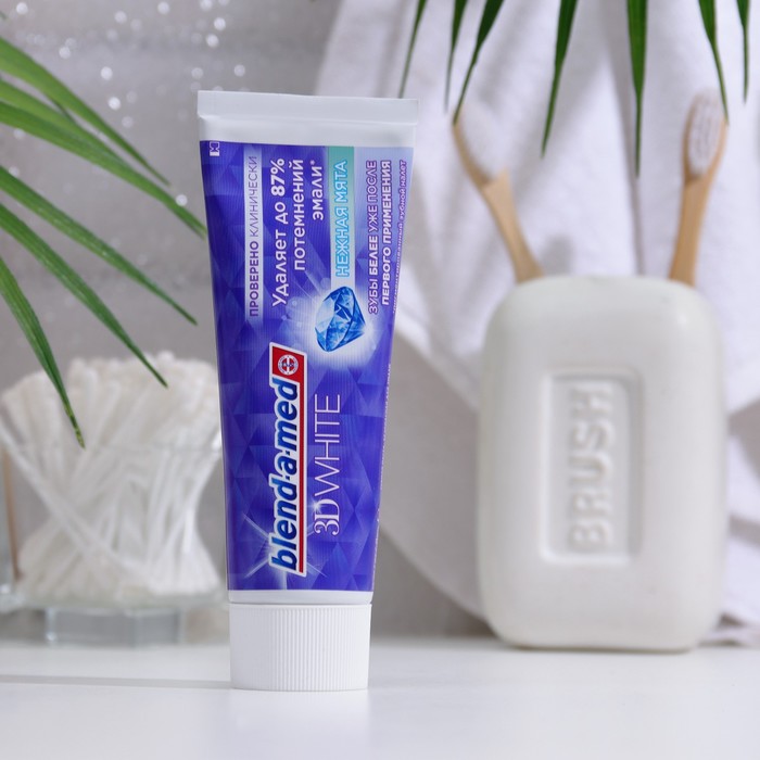 

Зубная паста Blend-a-med 3D White Нежная мята, 75 мл