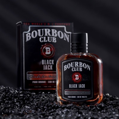 Туалетная вода мужская Bourbon Club Black Jack, 100 мл