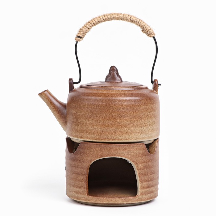Чайник ручной работы для чайной церемонии с чайной плитой, 300 мл цена и фото
