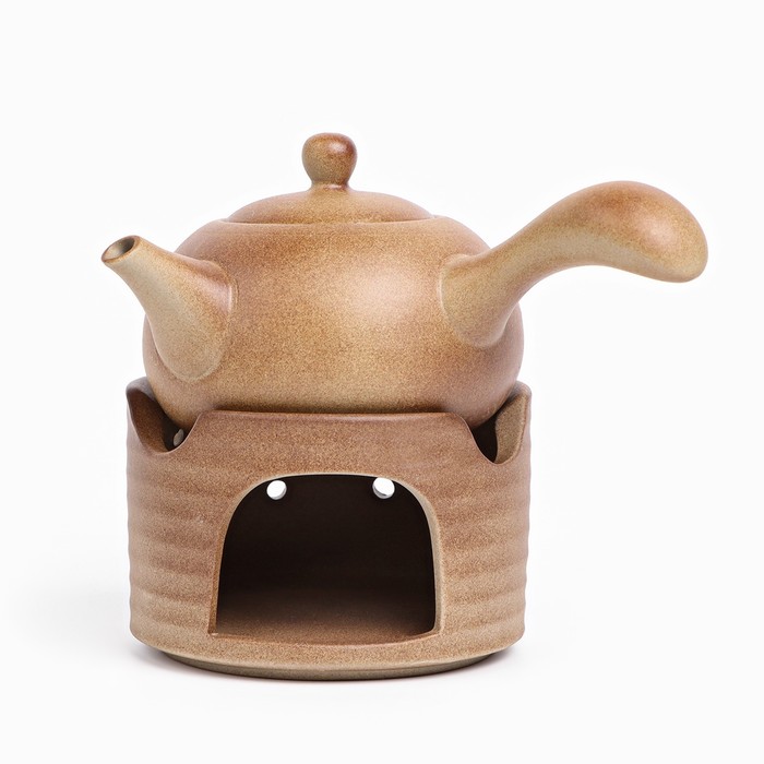 цена Чайник ручной работы для чайной церемонии с чайной плитой, 250 мл