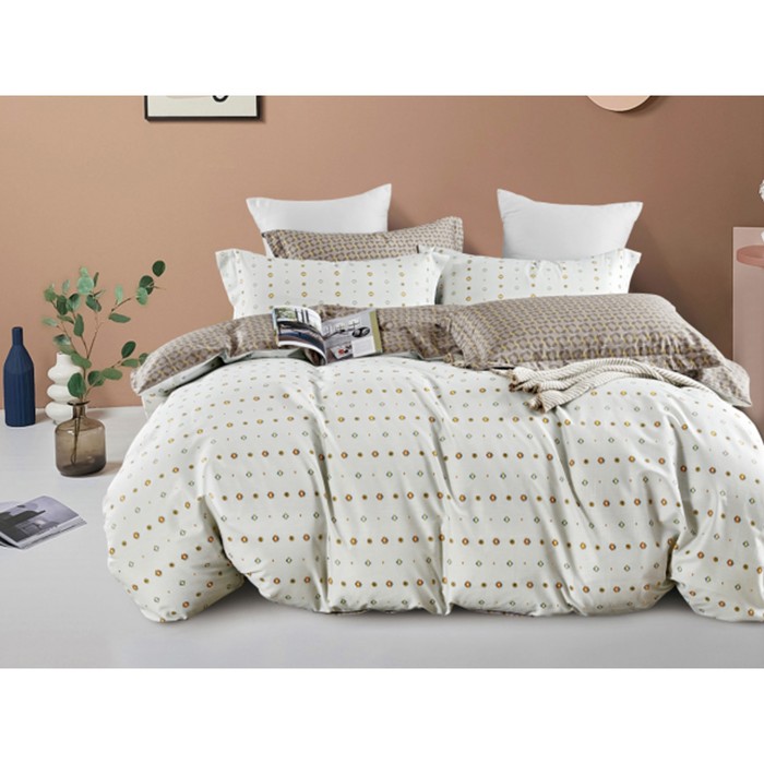 

КПБ Satin Lux 2 сп, размер 200x220 см, 175x215 см, 50x70 см-2 шт