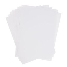Картон белый А4, 20 листов мелованный односторонний, 170 г/м2, ErichKrause, на клею, игрушка-набор в подарок