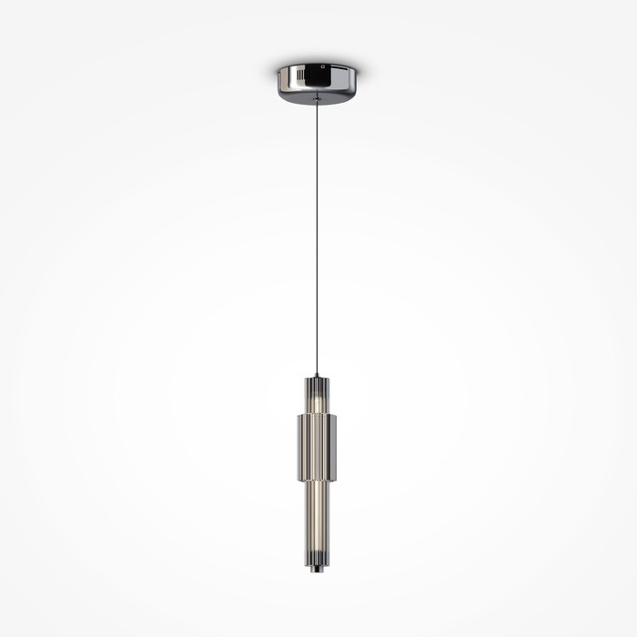 Светильник подвесной Maytoni MOD308PL-L9GR3K, LED, 8Вт, 12х12х180 см, 800Лм, цвет хром