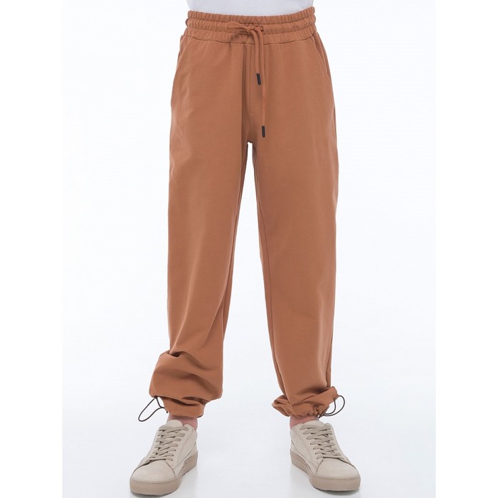Брюки для мальчиков, рост 128 см, цвет коричневый брюки для мальчиков рост 128 см цвет коричневый