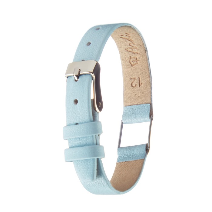 фото Ремешок для часов, женский, 12 мм, натуральная кожа, голубой ardi
