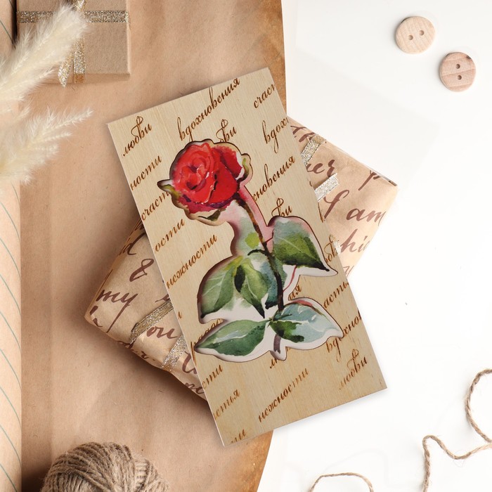Конверт деревянный резной Универсальный! роза конверт деревянный резной поздравляем цветочки бабочки