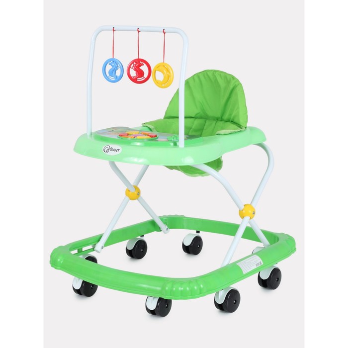 Ходунки детские RW111 Green, цвет зеленый ходунки детские с электронной игровой панелью amarobaby walking baby цвет зеленый