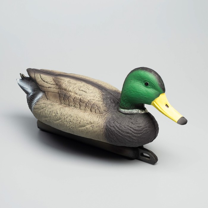 

Чучело кряквы, подсадное "Birdland" плавающее, селезень, 40х15х17 см