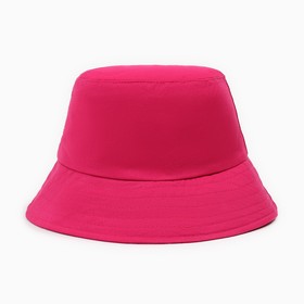 

Панама для девочки, цвет ярко-розовый, размер 54-56