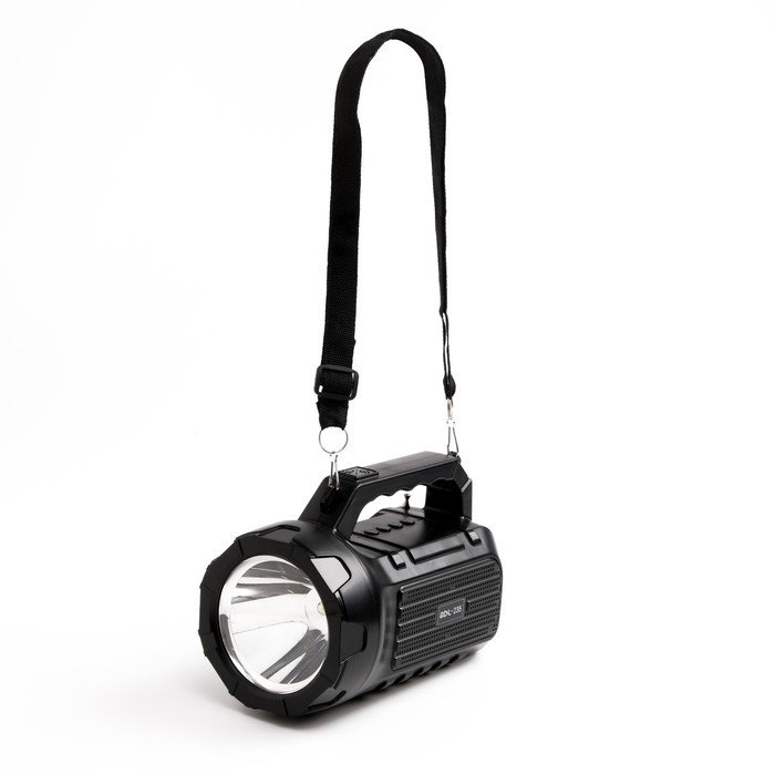 фото Фонарь аккумуляторный, 10 вт, 1200 мач, ipx5, bluetooth, aux, usb, радио, солнечная батарея 935058