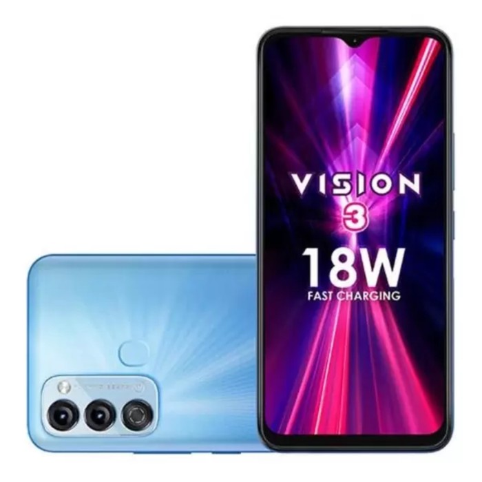 

Смартфон Itel Vision 3 LTE, 6.6", 2 Гб, 32 Гб, 8 Мп, 5 Мп, 2 sim, 5000 мАч, NFC, синий