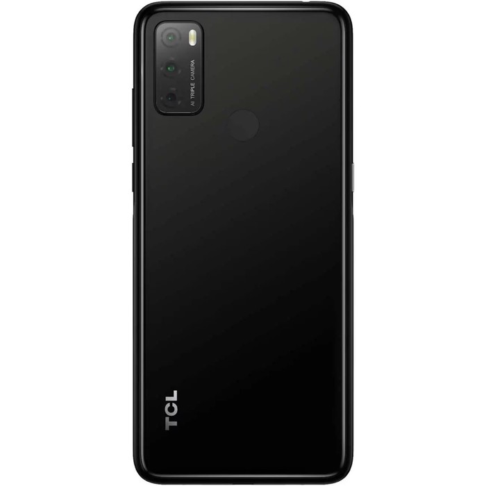 фото Смартфон tcl 20y, 6.52", 4 гб, 64 гб, 48 мп, 8 мп, 2 sim, lte, 4000 мач, черный