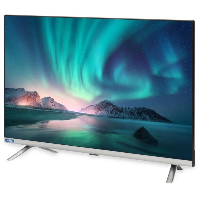 

Телевизор Hyundai H-LED32BS5008, 32", 1366x768, DVB/T2/C/S/S2, HDMI 2, USB, Smart TV, серебр