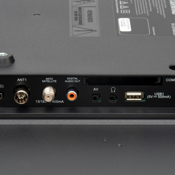 Телевизор Starwind SW-LED40BG200, 40", 1920x1080, DVB-T/T2/C/S/S2, HDMI 3, USB 2, черный