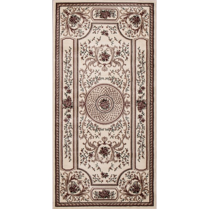 

Ковёр прямоугольный Colizey d170, размер 100x200 см, цвет cream