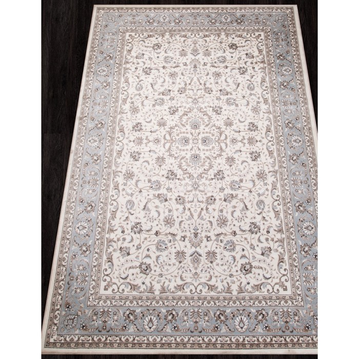 

Ковёр прямоугольный Valencia deluxe f014, размер 300x500 см, цвет cream-l.blue