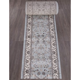 

Ковровая дорожка Valencia deluxe d251, размер 80x2500 см, цвет l.blue-brown