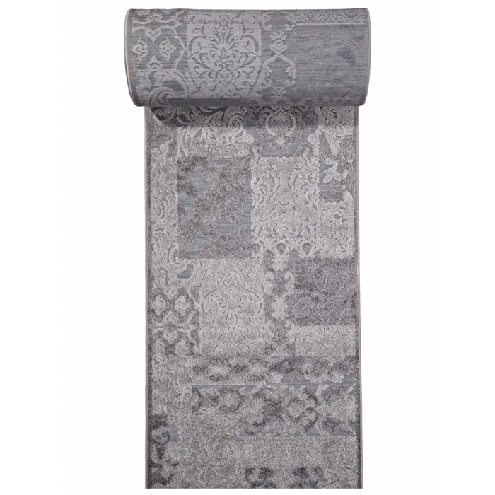 

Ковровая дорожка Sigma d932, размер 120x2500 см, цвет brown-gray