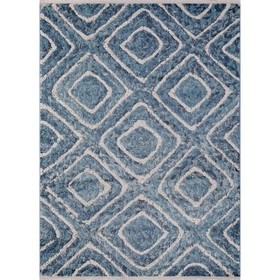 

Ковёр прямоугольный Morocco d856, размер 200x290 см, цвет blue