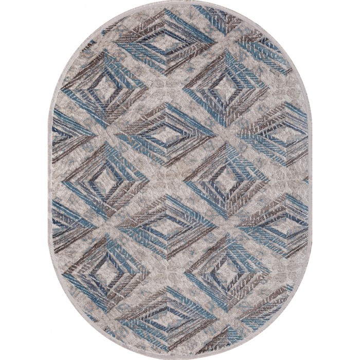 

Ковёр овальный Morocco d855, размер 80x140 см, цвет blue