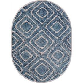 

Ковёр овальный Morocco d856, размер 80x140 см, цвет blue