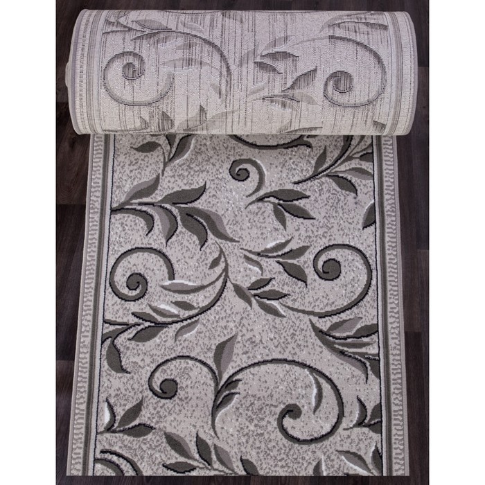 

Ковровая дорожка Silver d230, размер 90x3000 см, цвет lightgray