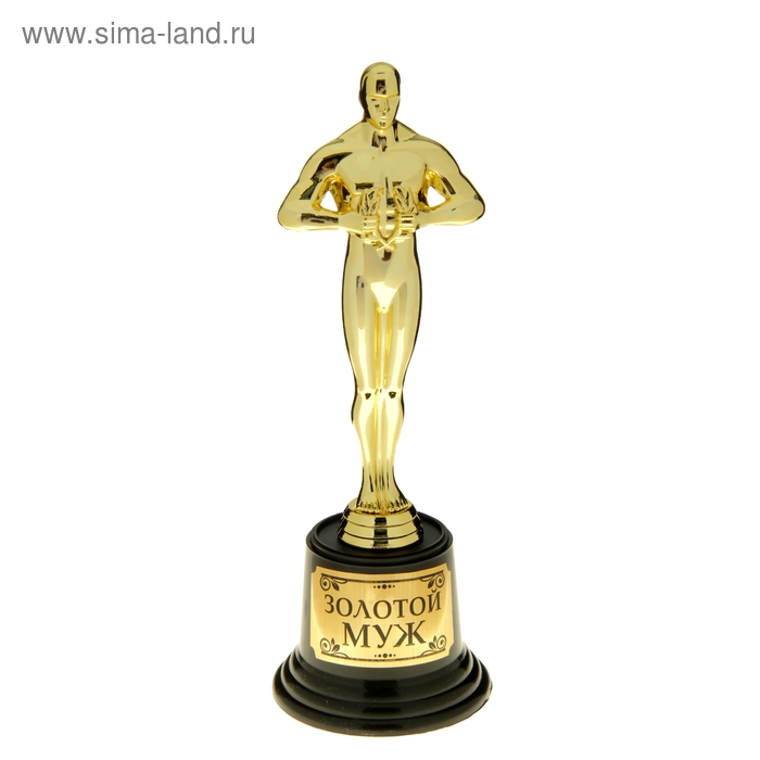 

Мужская фигура «Золотой муж», оскар, 20 х 7,1 х 7,1 см