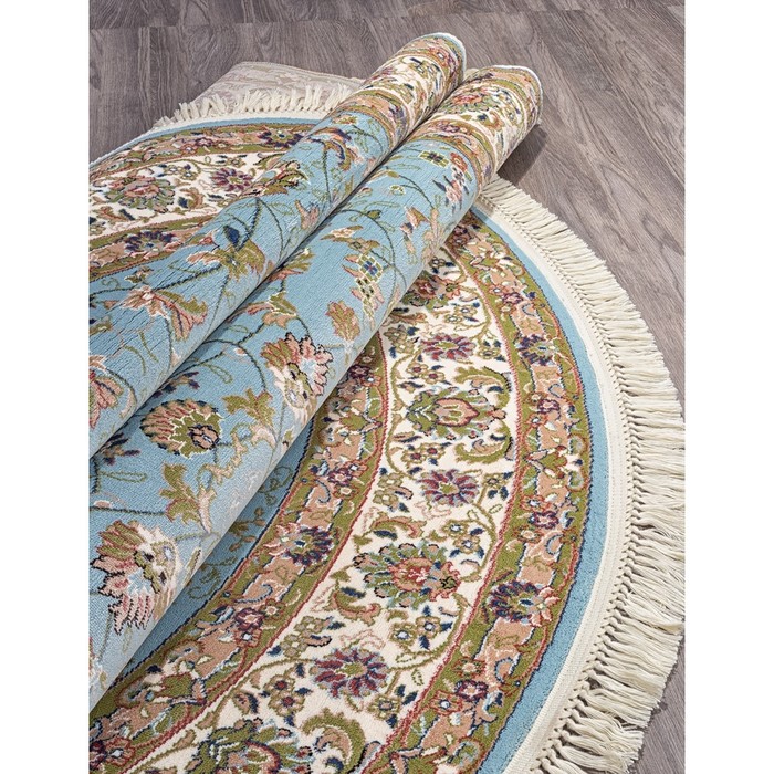 

Ковёр овальный Aravia 5471, размер 120x170 см, цвет blue