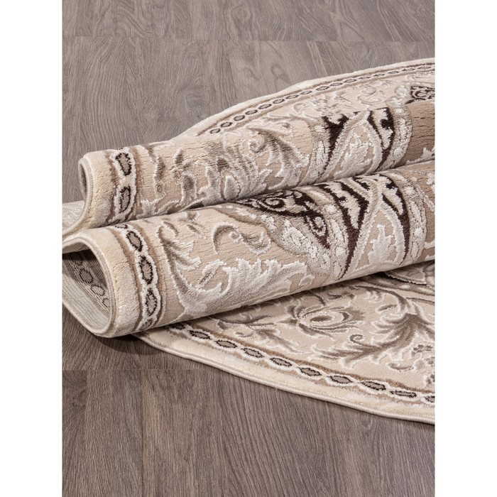 

Ковёр овальный Armina 04033b, размер 160x230 см, цвет dark brown