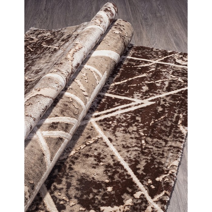 

Ковёр прямоугольный Armina 04035b, размер 240x340 см, цвет dark brown