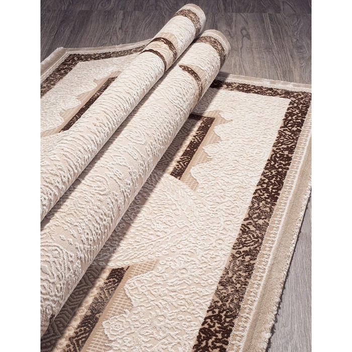

Ковёр прямоугольный Armina 04048b, размер 240x340 см, цвет dark brown