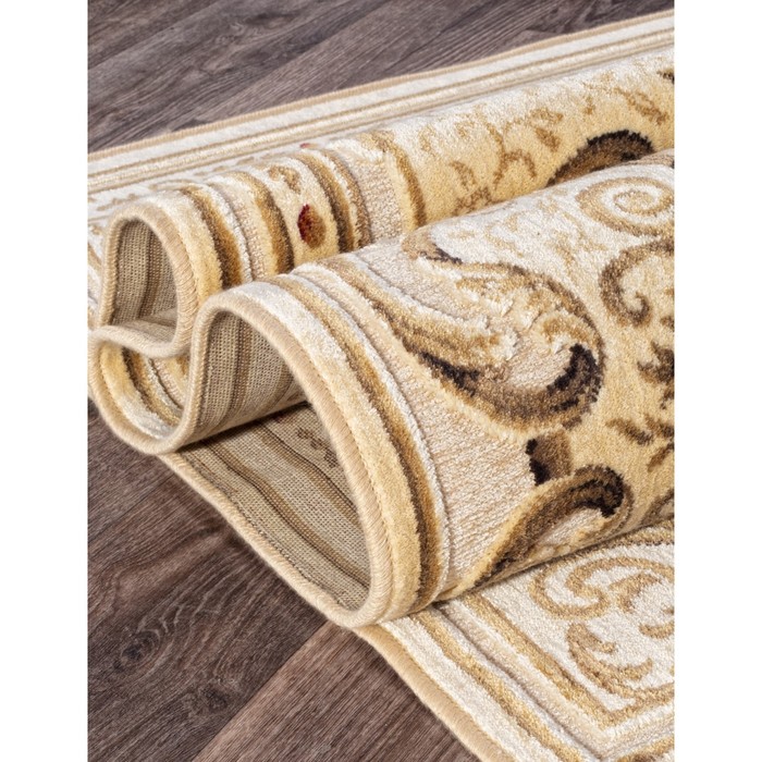 

Ковёр прямоугольный Genova 38498, размер 200x290 см, цвет 626260