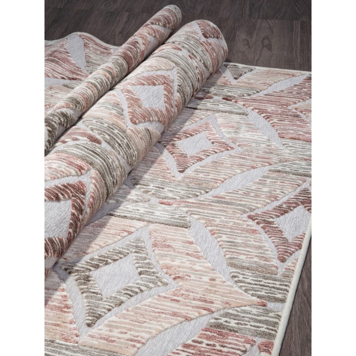 Ковёр прямоугольный Genova 938480, размер 135x195 см, цвет 681891