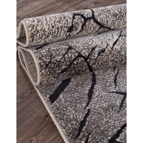 

Ковёр прямоугольный Ibiza 2864, размер 80x150 см, цвет beige-black