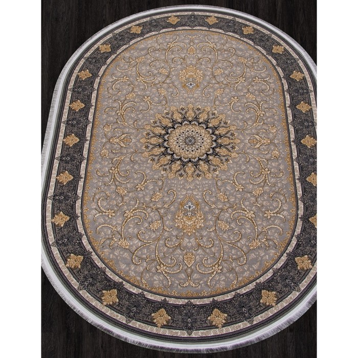 Ковёр овальный Iran Kashan, размер 150x225 см, цвет 000