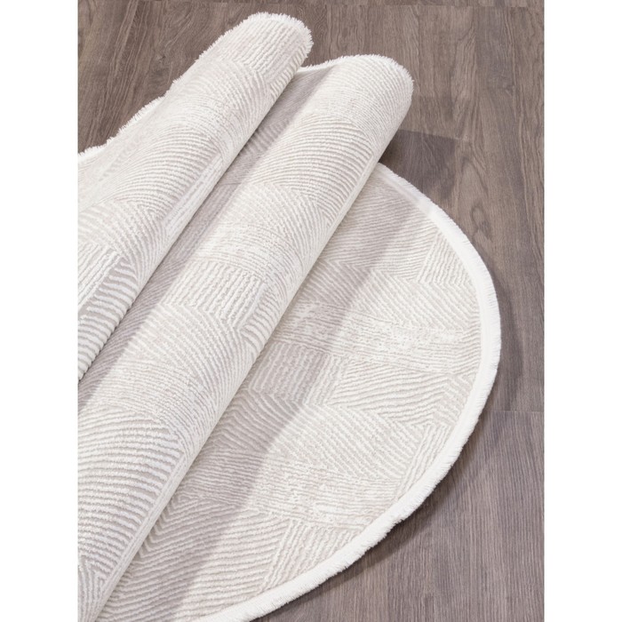 

Ковёр овальный Moda 1369, размер 200x290 см, цвет acik gri