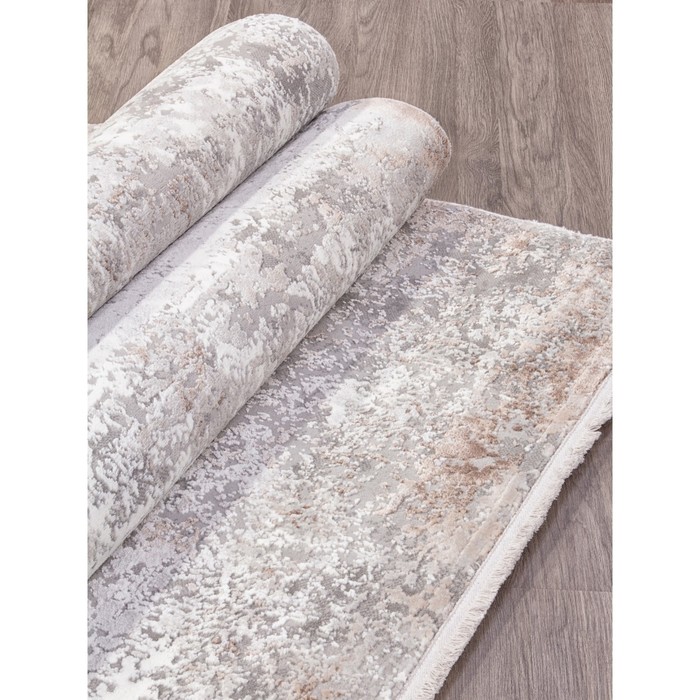 

Ковёр прямоугольный Moda 1383a, размер 200x400 см, цвет k.gri cokme/k.gri cokme