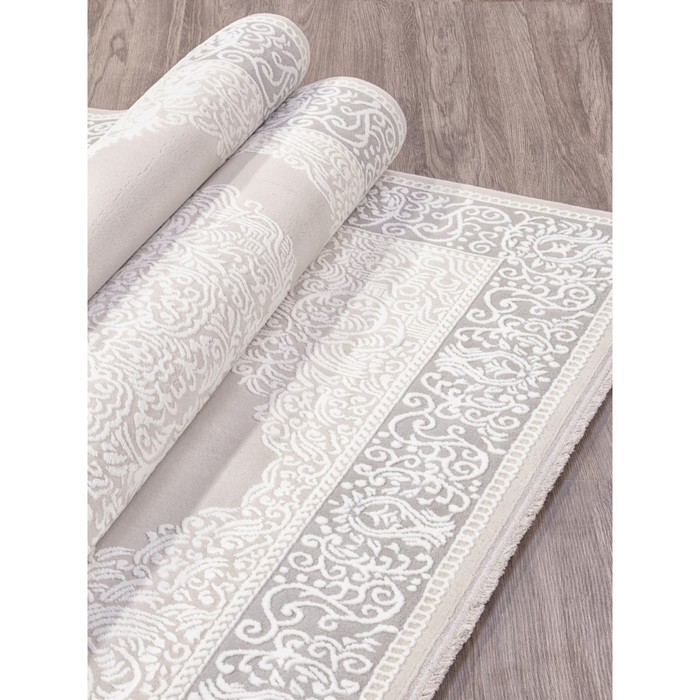 

Ковёр прямоугольный Moda 1386a, размер 200x290 см, цвет k.gri cokme/k.gri cokme