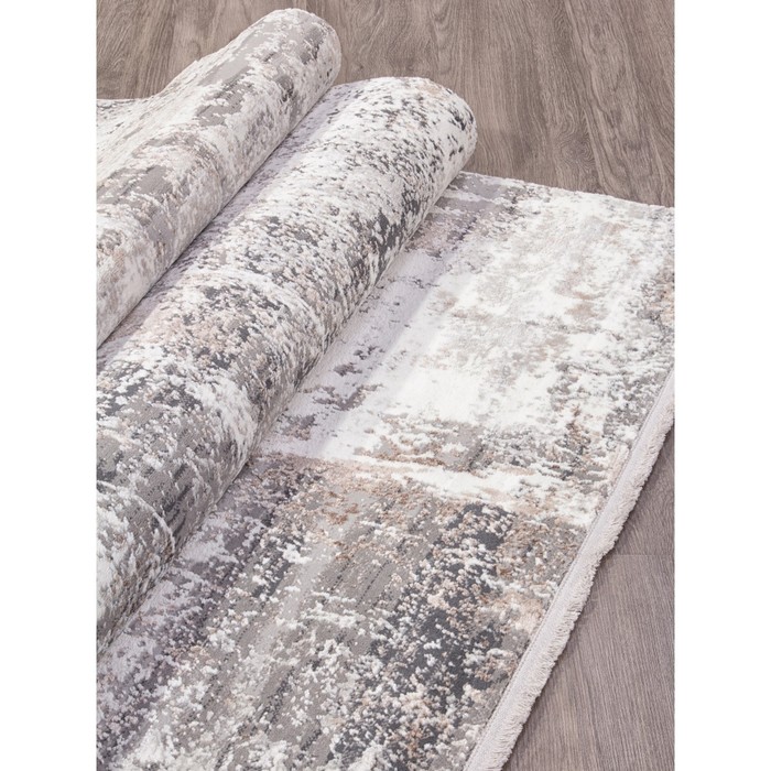 

Ковёр прямоугольный Moda 1403a, размер 200x400 см, цвет k.gri cokme/k.gri cokme