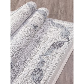 

Ковёр прямоугольный Moda a0074, размер 80x150 см, цвет k.gri cokme/k.gri cokme
