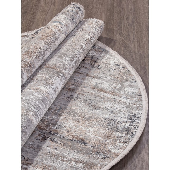 

Ковёр овальный Moda a0076, размер 200x290 см, цвет acik gri