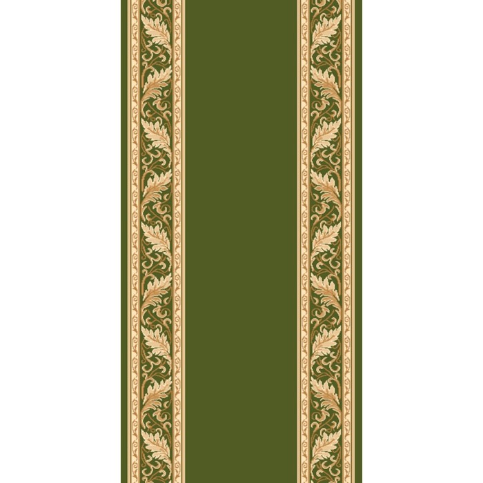 

Ковровая дорожка Olympos d040, размер 120x2500 см, цвет green