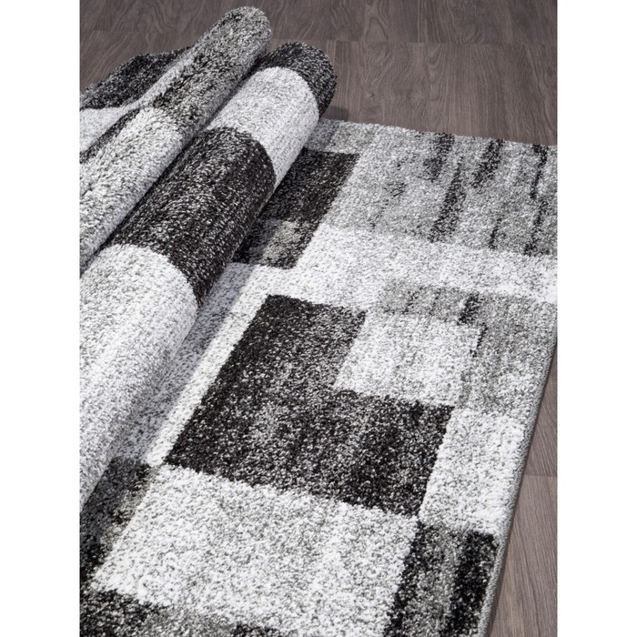 

Ковёр прямоугольный Platinum t635, размер 100x200 см, цвет gray