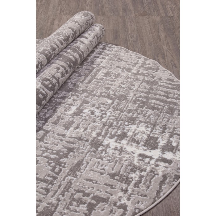 

Ковёр овальный Richi 8667, размер 300x400 см, цвет gray