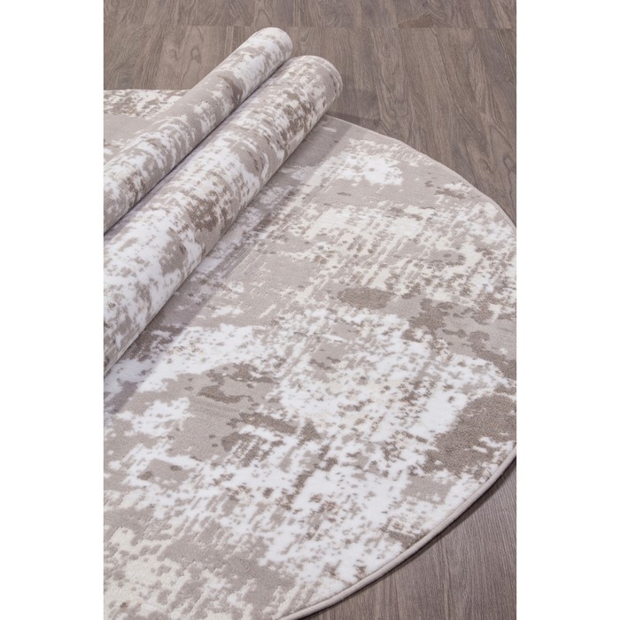 

Ковёр овальный Richi 8675, размер 200x400 см, цвет gray